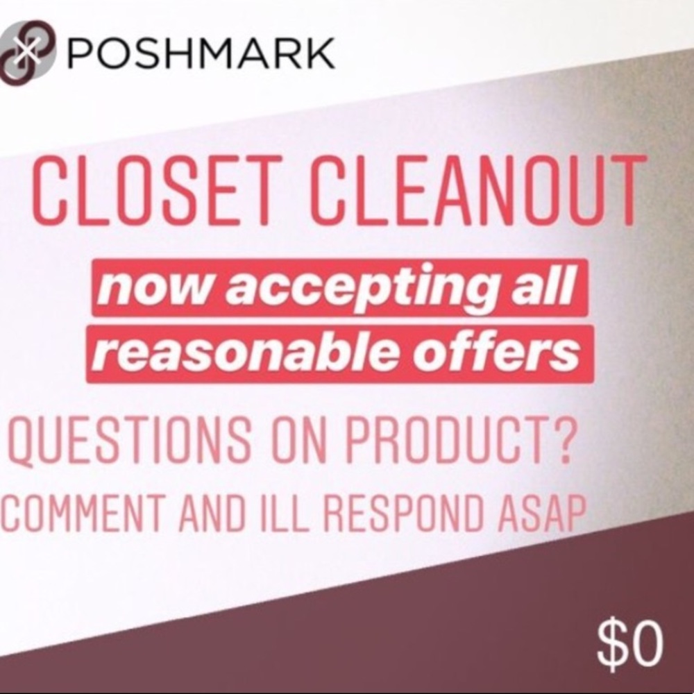 CLOSET CLEANOUT
